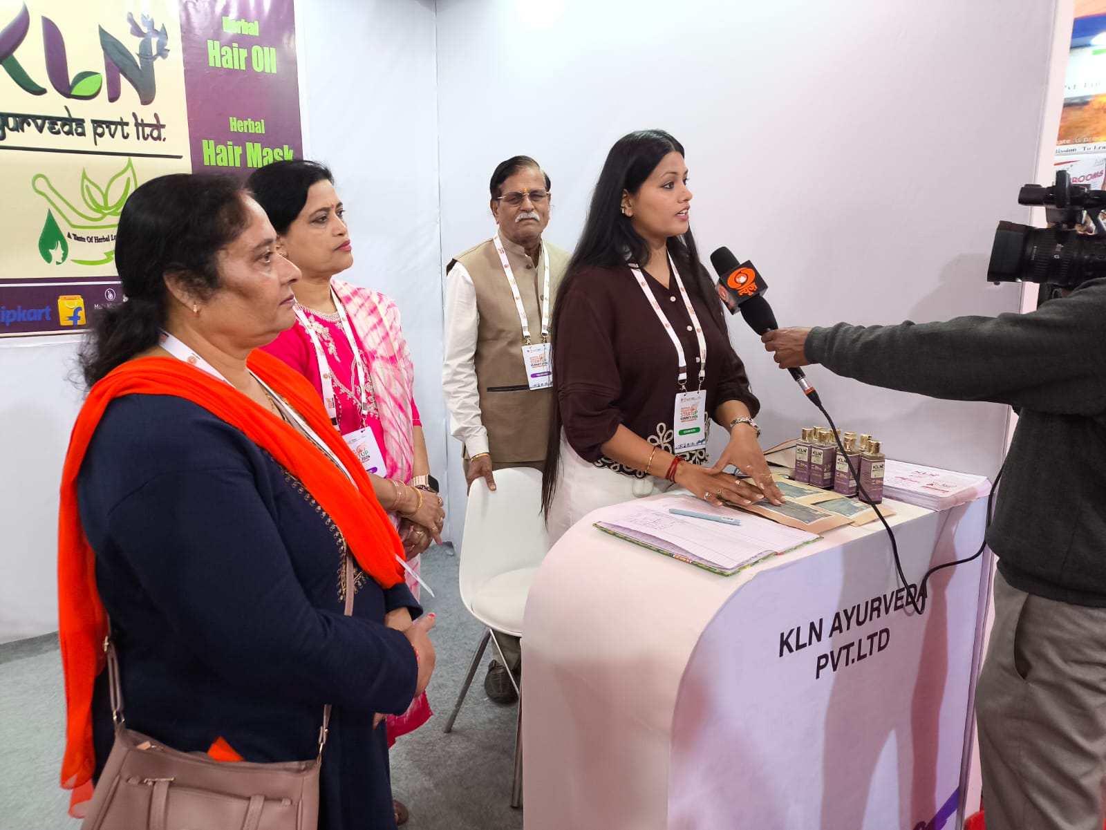 KLN Delegation & Exhibition