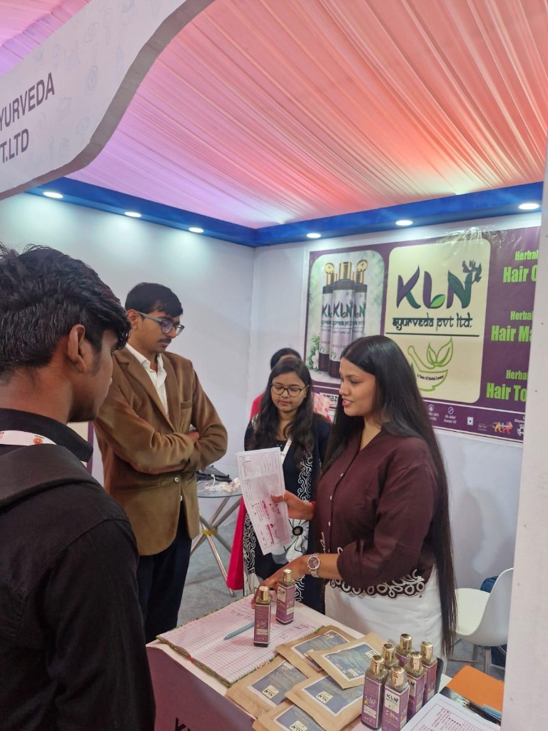 Interactive Herbal Product Stall